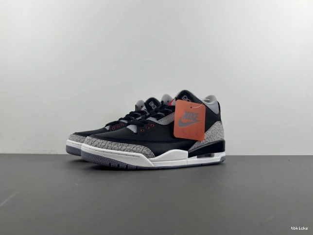 Cheap TB 3 Black Jordan Cement Air DN3707-010 0630